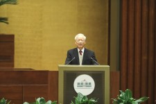Tổng Bí thư Nguyễn Phú Trọng phát biểu chỉ đạo tại Hội nghị (Ảnh: PV)
