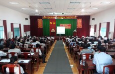 Đảng ủy Trường Chính trị tổ chức Hội nghị quán triệt, triển khai Nghị quyết Trung ương 7 khóa XII