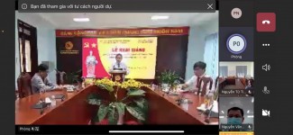 PGS.TS. Nguyễn Tấn Vinh – Phó Bí thư Đảng ủy, Phó Giám đốc, phát biểu khai giảng lớp học