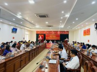 Toàn cảnh Hội nghị viên chức, người lao động Trường Chính trị tỉnh Bình Phước