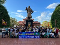 Lớp Trung cấp lý luận chính trị, hệ không tập trung, khóa 135 đi nghiên cứu thực tế tại tỉnh Bình Định và Phú Yên