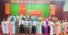 Khai giảng lớp Trung cấp lý luận chính trị, hệ tập trung, khóa 144 và khoá 145 mở tại Trường Chính trị tỉnh Bình Phước