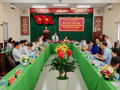 Trường Chính trị tỉnh Bình Phước tham dự Hội thảo khoa học và Hội nghị sơ kết công tác thi đua 06 tháng đầu năm 2024 Cụm thi đua các Trường Chính trị khu vực Đông Nam bộ